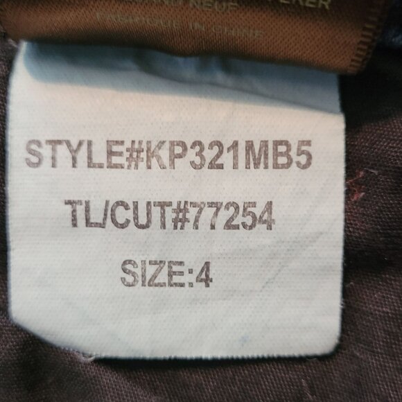 Kut from the Kloth Jeans Size 4 Slim Bootcut Button Flap Stretch Denim Western - Picture 6 of 13